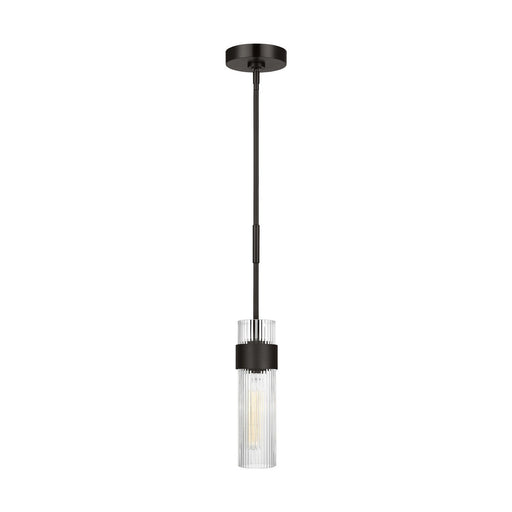Geneva Medium Pendant in Aged Iron