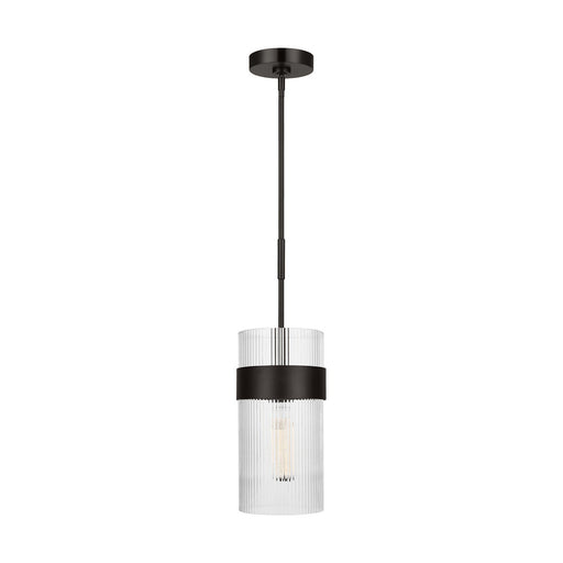 Geneva Large Pendant in Aged Iron