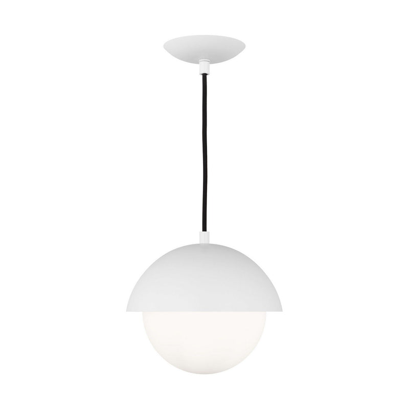 Hyde Small Pendant in Matte White