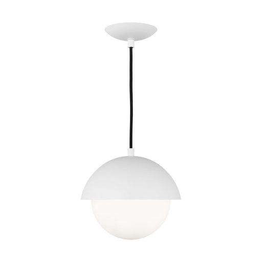 Hyde Small Pendant in Matte White