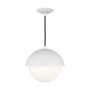 Hyde Medium Pendant in Matte White