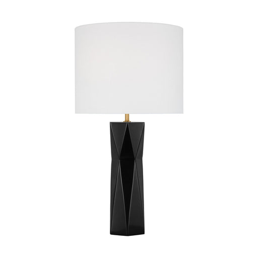 Fernwood Medium Table Lamp in Gloss Black