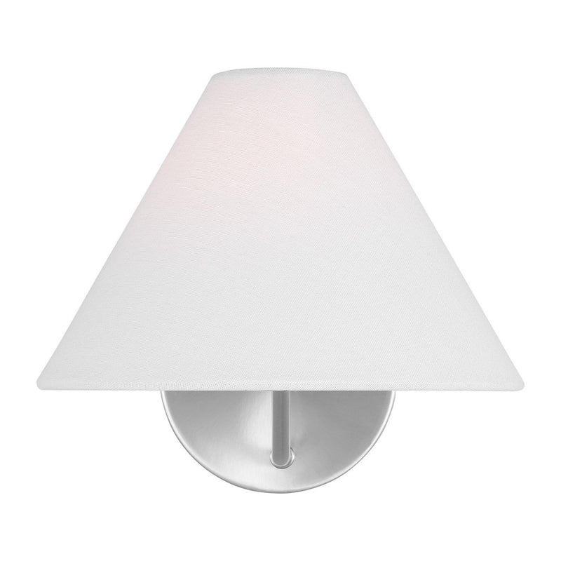 Burke Wall Sconce in Brushed Steel