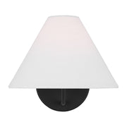 Burke Wall Sconce in Midnight Black
