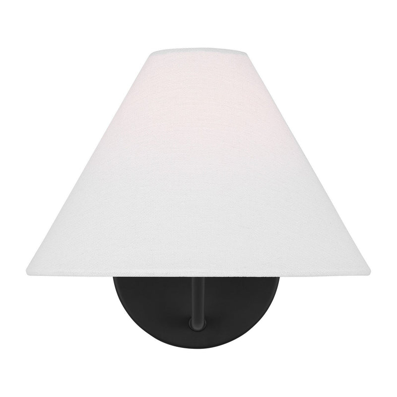 Burke Wall Sconce in Midnight Black