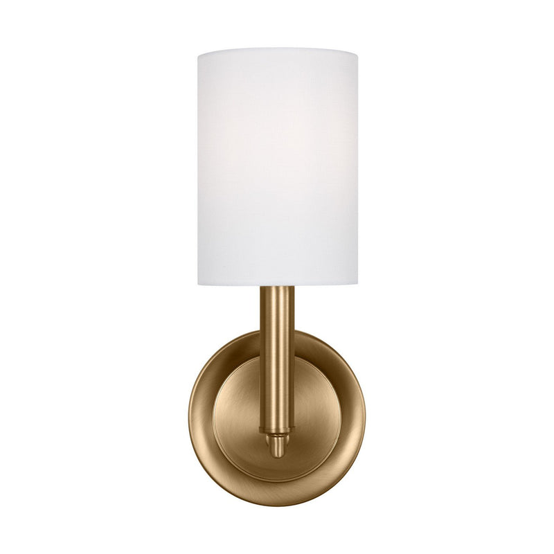 Egmont Medium Wall Sconce in Satin Brass