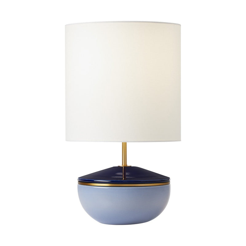 Cade Medium Table Lamp in Polar Blue