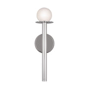 Nodes Wall Sconce in Polished Nickel
