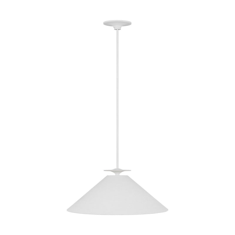 Cornet Extra Large Pendant in Cast Plaster