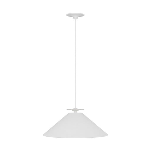 Cornet Extra Large Pendant in Cast Plaster