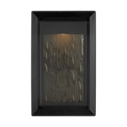 Urbandale Medium Outdoor Wall Lantern in Textured Black