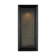 Urbandale Extra Large Outdoor Wall Lantern in Textured Black