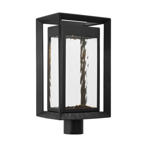 Urbandale Outdoor Post Light in Textured Black