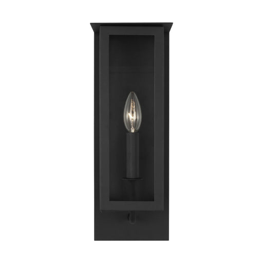 Dresden Medium Outdoor Wall Lantern in Textured Black