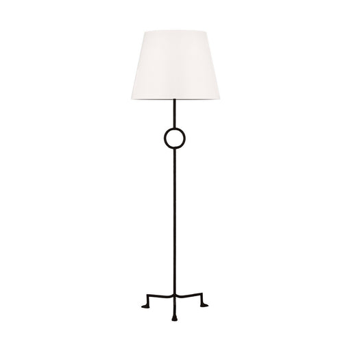Montour Large Floor Lamp in Aged Iron