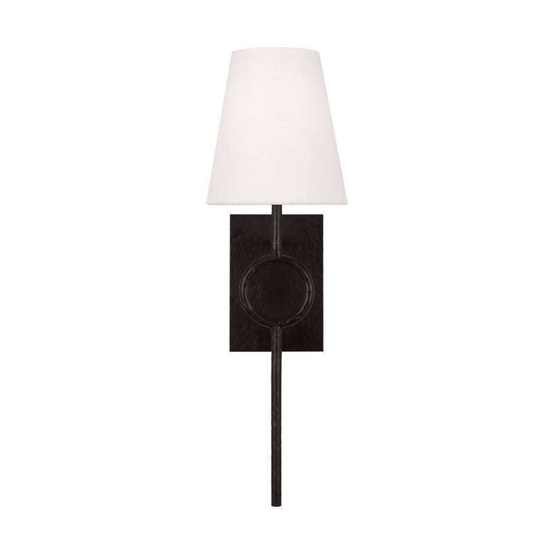 Montour Large Wall Sconce in Aged Iron