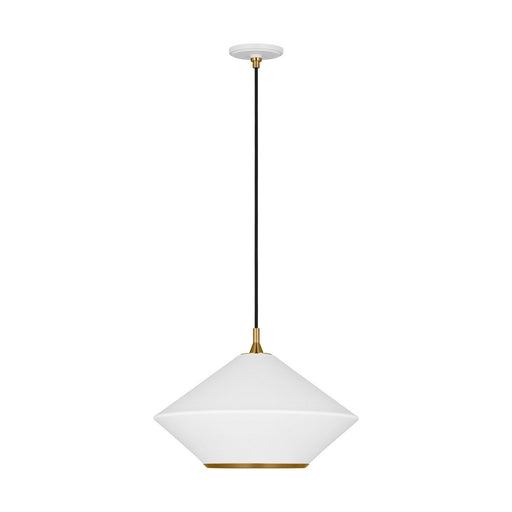 Stanza Extra Large Pendant in Matte White
