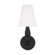 Ziba Small Wall Sconce in Aged Iron