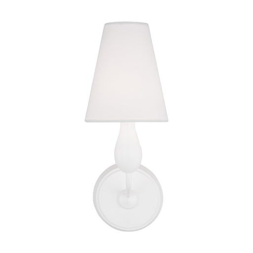 Ziba Small Wall Sconce in Matte White
