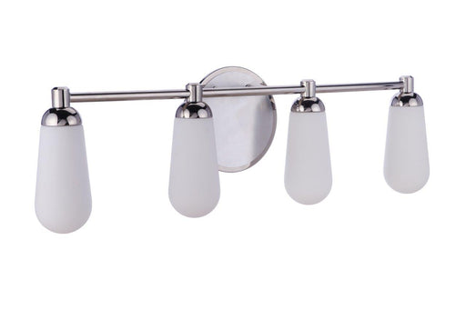 Riggs 4 Light 30.5" Vanity in Brushed Polished Nickel / Polished Nickel