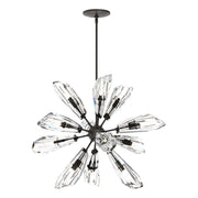 Luma 12-Light 32" Starburst Chandelier in Oil Rubbed Bronze