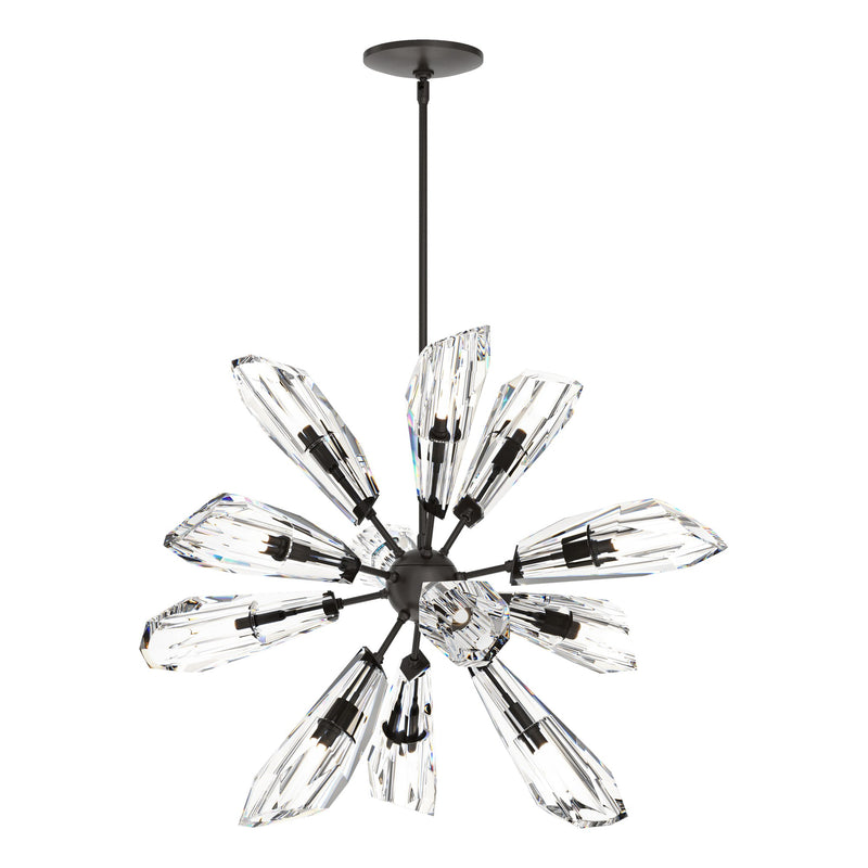 Luma 12-Light 32" Starburst Chandelier in Oil Rubbed Bronze