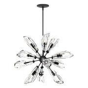Luma 12-Light 32" Starburst Chandelier in Ink
