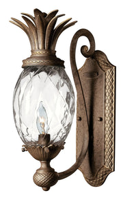 Plantation Medium Wall Sconce in Pearl Bronze