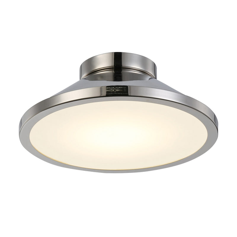 Lucida LED Flush Mount in Nickel