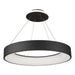 Lazio LED Chandelier in Black - Lamps Expo