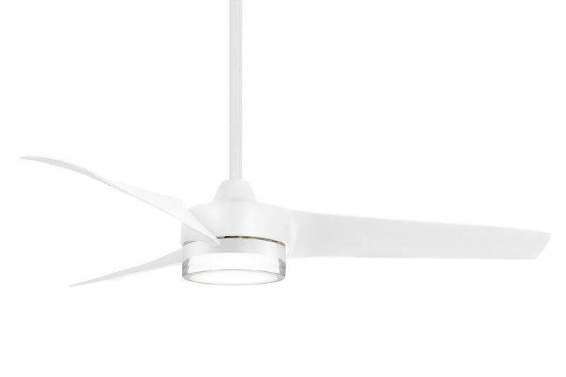 Veer 56" LED Ceiling Fan in Flat White