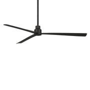 Simple 65" Outdoor Ceiling Fan in Coal