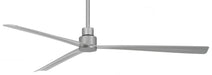Simple 65" Ceiling Fan in Silver - Lamps Expo