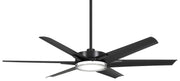 Deco 65" Outdoor LED Ceiling Fan in Coal
