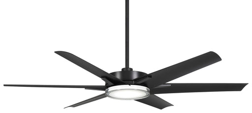 Deco 65" Outdoor LED Ceiling Fan in Coal