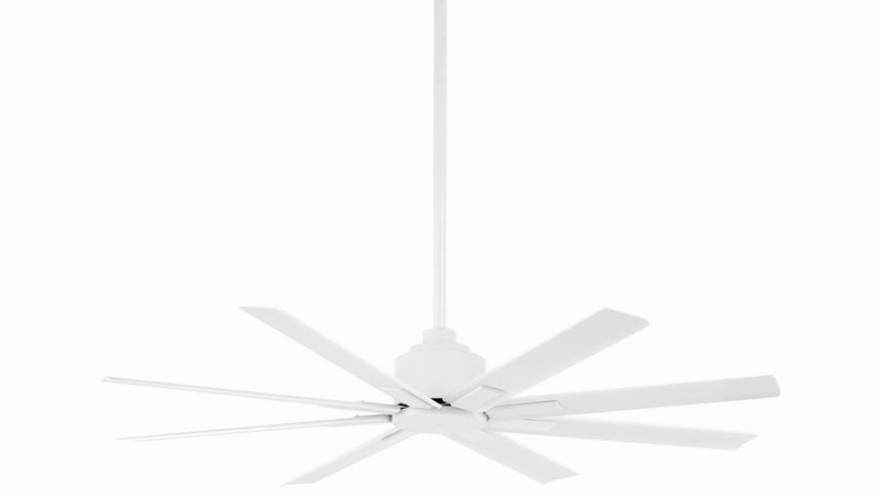 Xtreme H2O 52" Outdoor Ceiling Fan in Flat White