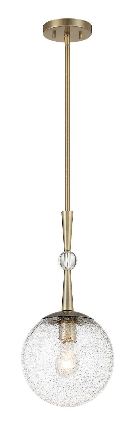 Populuxe Mini Pendant in Oxidized Aged Brass