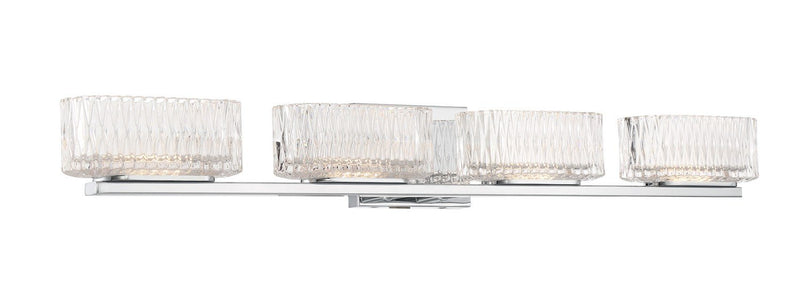 Sparren 4-Light LED Bath Vanity Light in Chrome