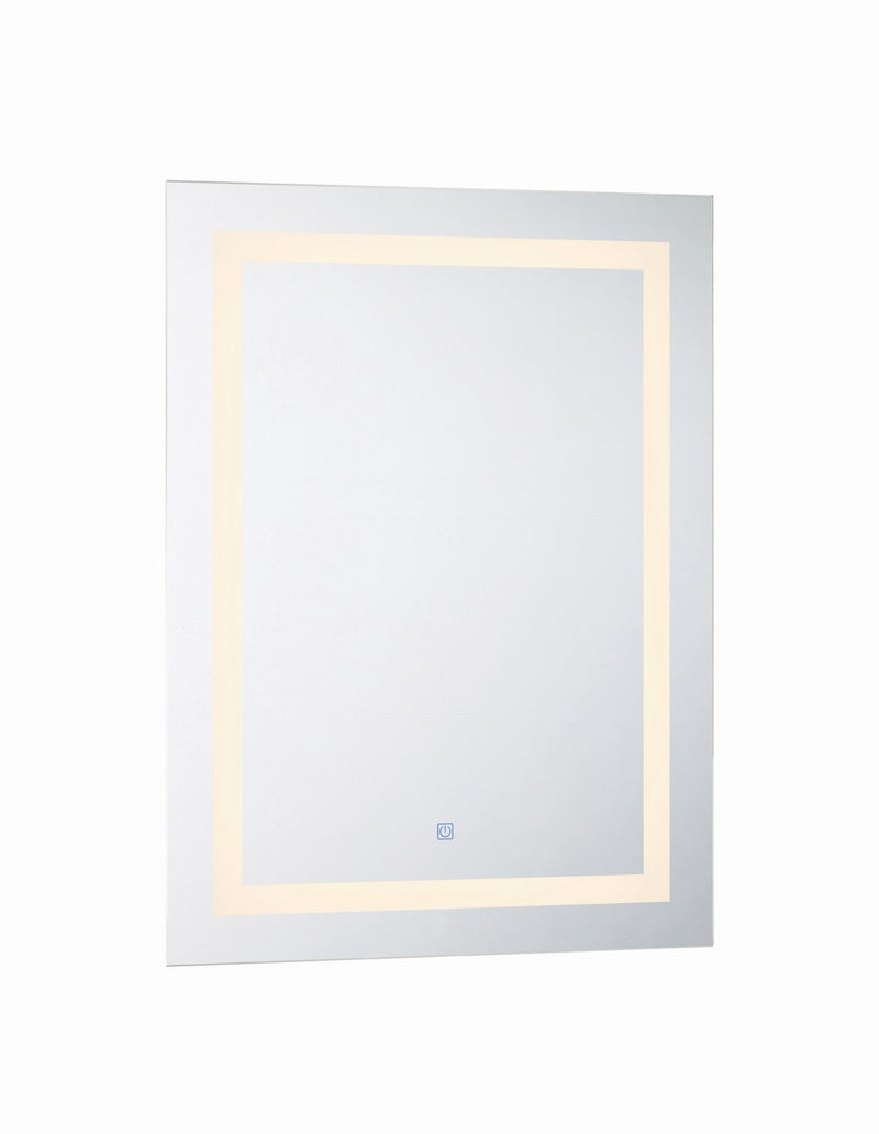 P6107A- LED Mirror in White by George Kovacs
