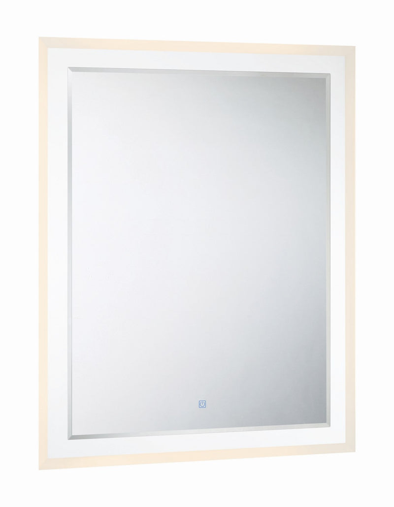 P6109B- LED Mirror in White by George Kovacs