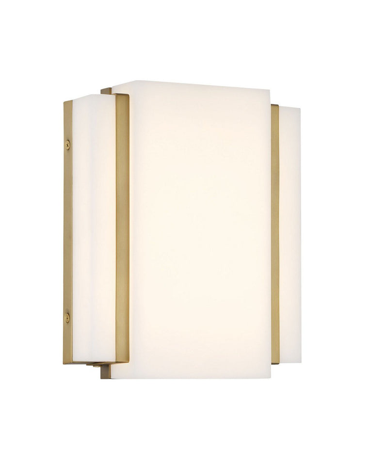 Tanzac 10" LED Wall Sconce in Soft Brass