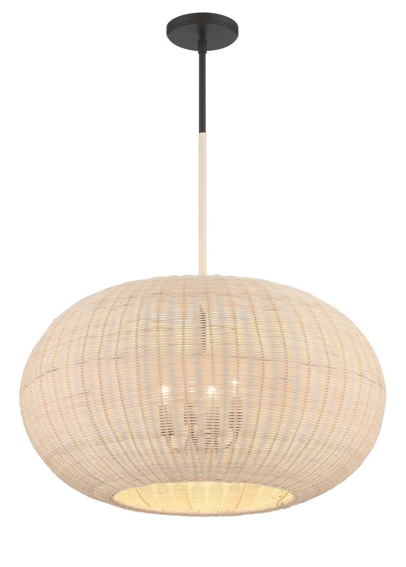 Modjeska 4-Light Pendant in Coal