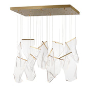 Rinkle LED Pendant in French Gold - Lamps Expo
