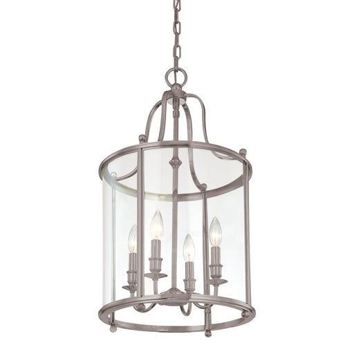 Mansfield 4-Light Chandelier in Antique Nickel