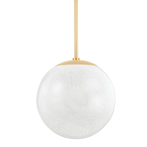 Burlington Large Pendant in Aged Brass