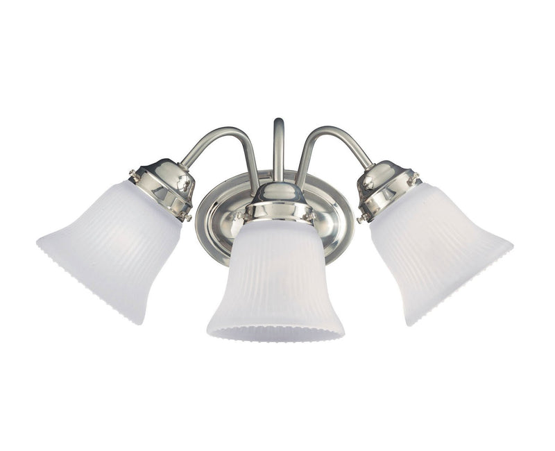 Brighton 3-Light Bath Vanity Light in Satin Nickel