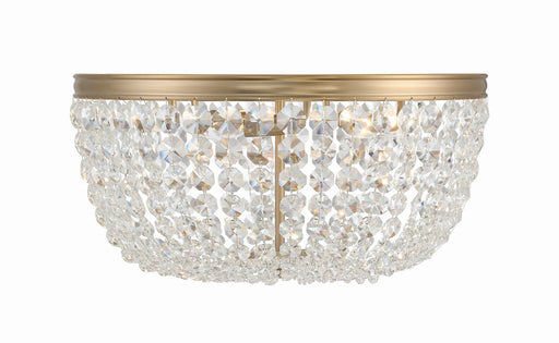NOL-320-VG-CL-MWP- Nola 5-Light Ceiling Mount in Vibrant Gold by Crystorama
