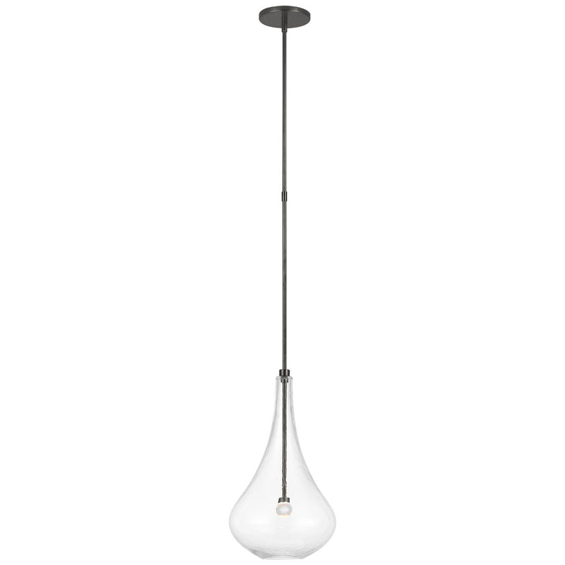 Lomme Small Pendant in Gun Metal