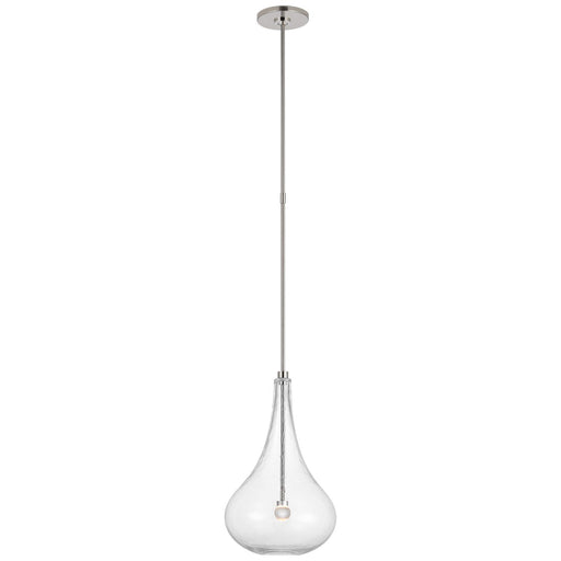 Lomme Small Pendant in Polished Nickel