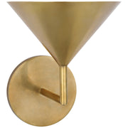 Orsay Small Wall Sconce in Hand-Rubbed Antique Brass
